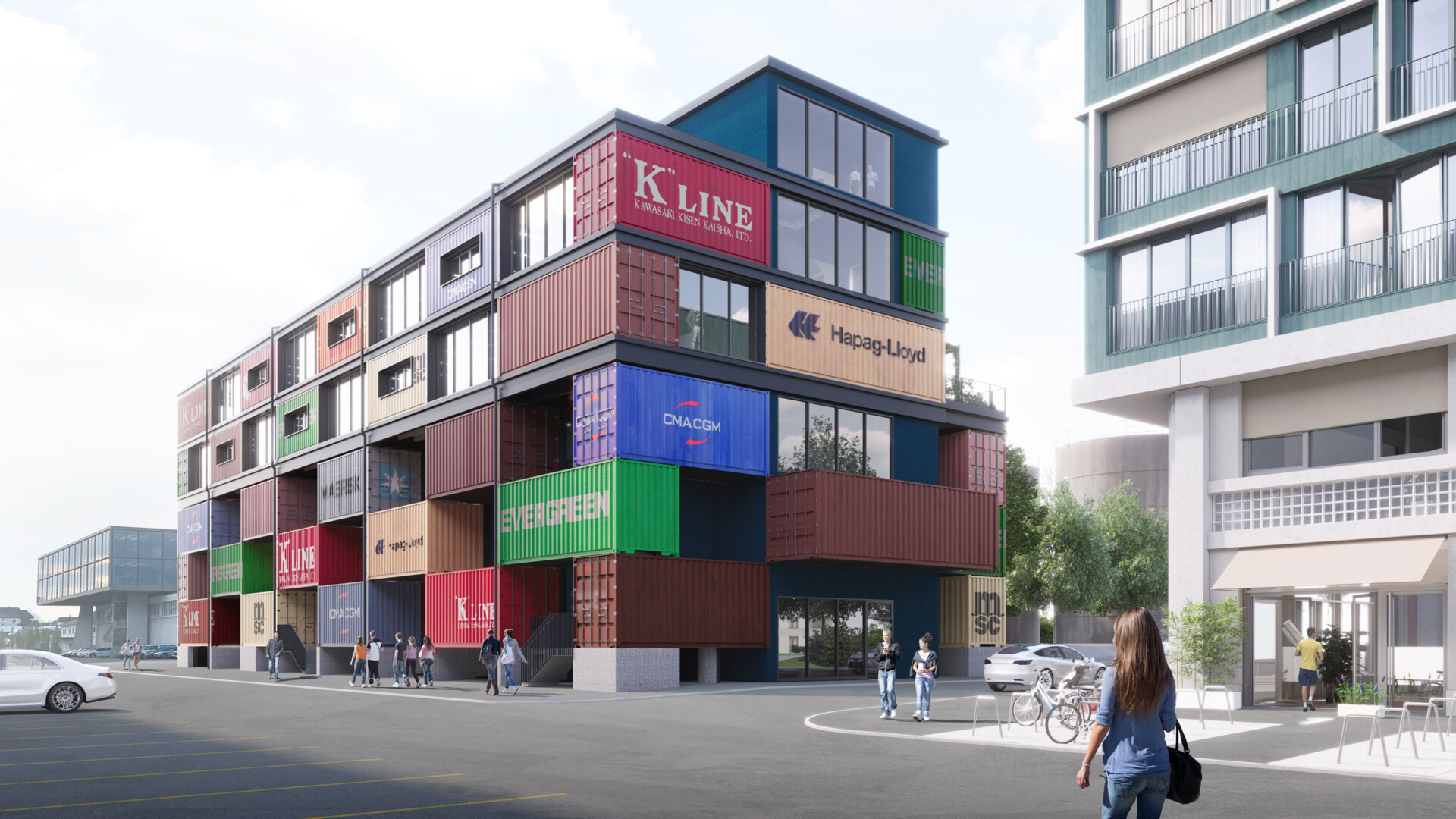 Containerbau KARGO68 in Zuchwil.